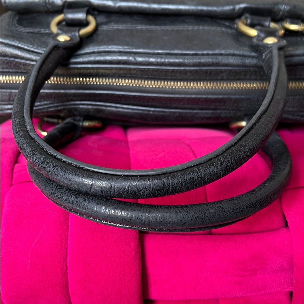 Coach Poppy Pushlock Satchel - Picture 8 of 16